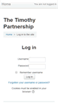 Mobile Screenshot of learning.timothypartnership.com.au